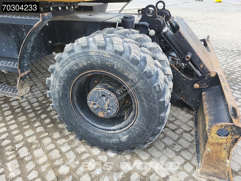 جرافة Caterpillar F F Outrigger + Blade