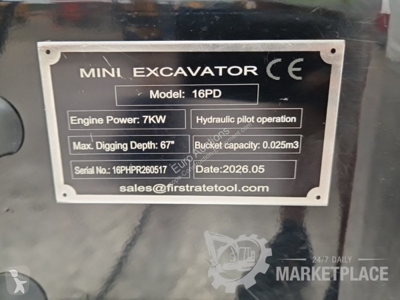 Екскаватор Captok CK16PD
