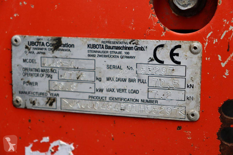 Pelle Kubota U48-4