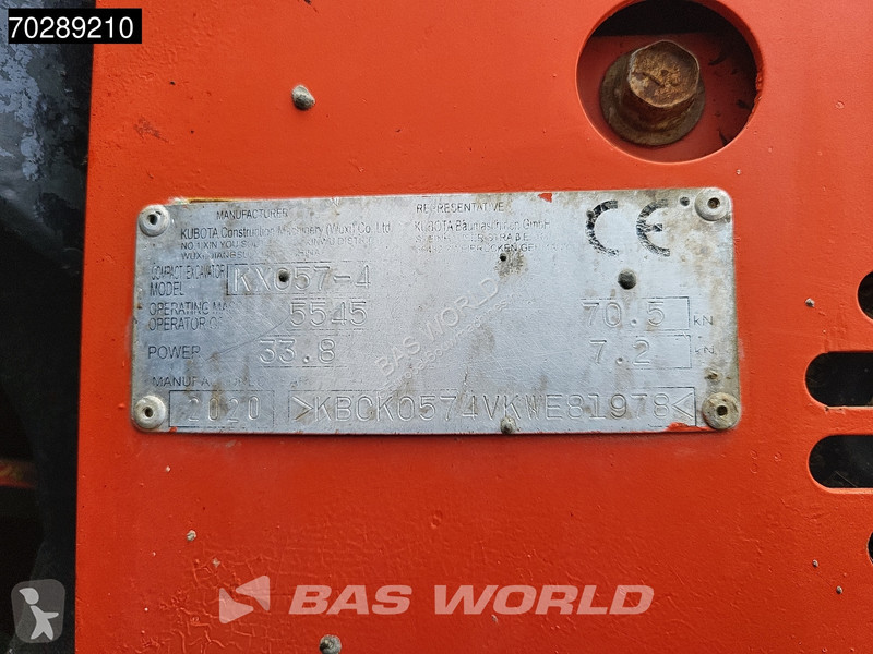 Escavatore Kubota KX057 -4