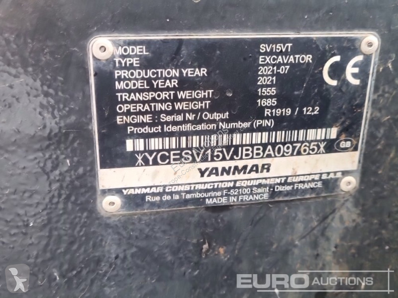 Excavator Yanmar VT