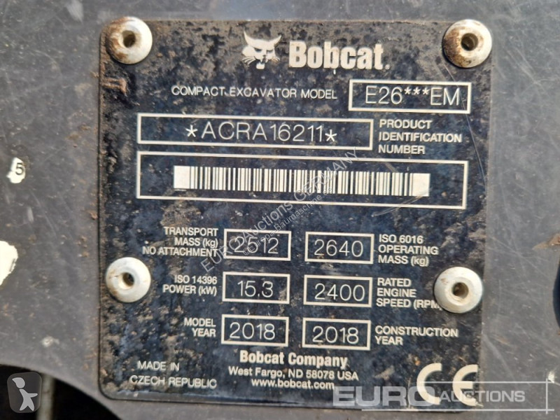 Skovl Bobcat EM