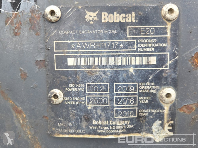 Rýpadlo Bobcat E20