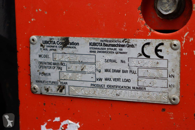 Pelle Kubota U48-4