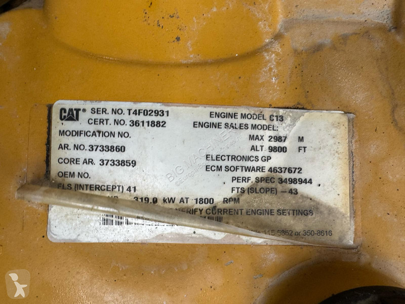 Graafmachine Caterpillar 352F