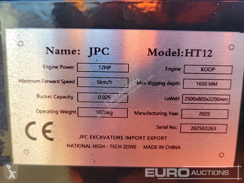 Excavator JPC HT12