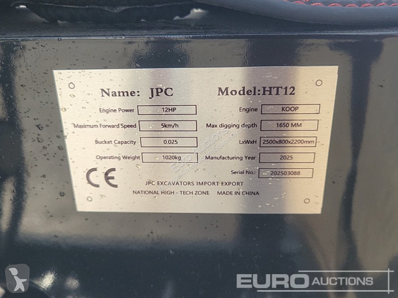 Escavatore JPC HT12