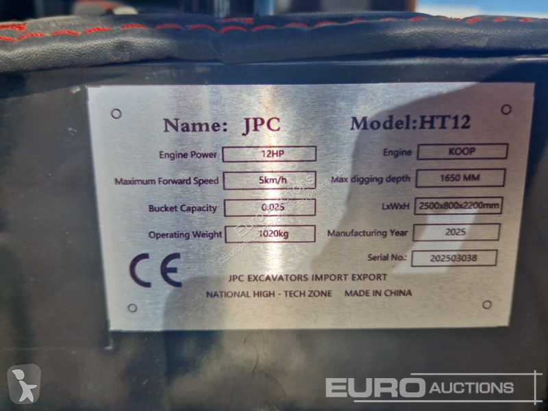 Escavadora JPC HT12