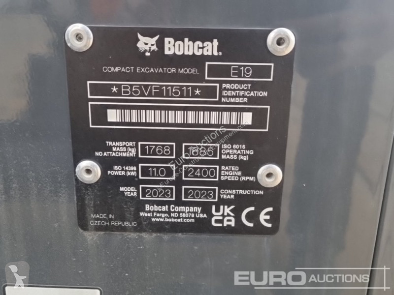 Lopatový nakládač Bobcat E19
