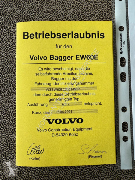 Graafmachine Volvo EW60E | A/C