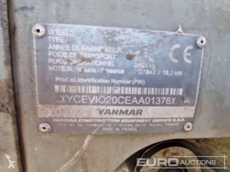 جرافة Yanmar ViO20-4