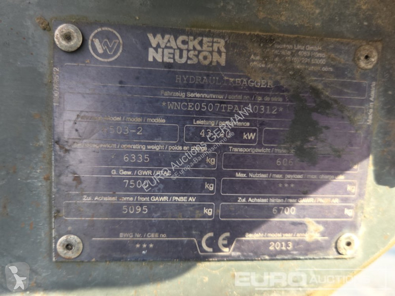 Skovl Wacker Neuson 2