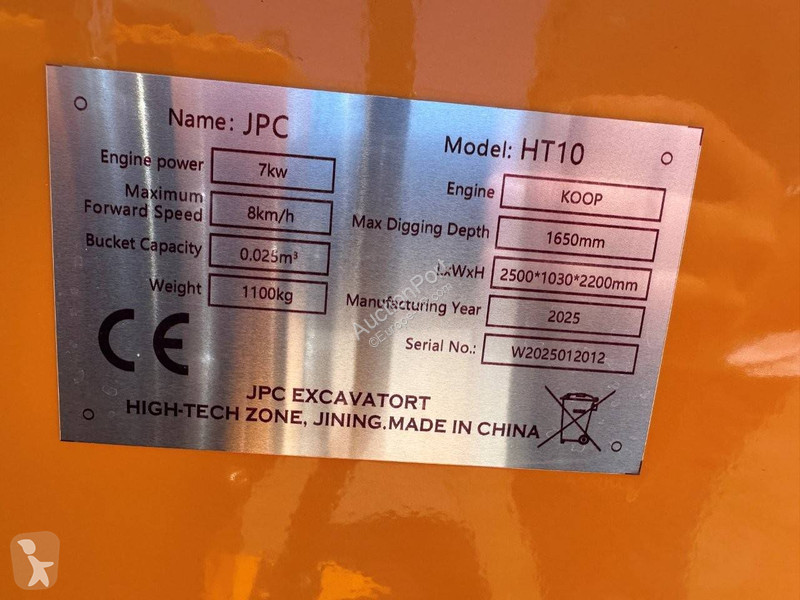 Lopatový nakládač JPC HT10