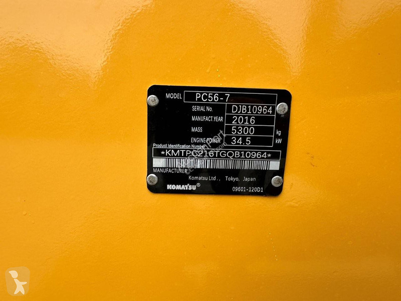 Skovel Komatsu 7