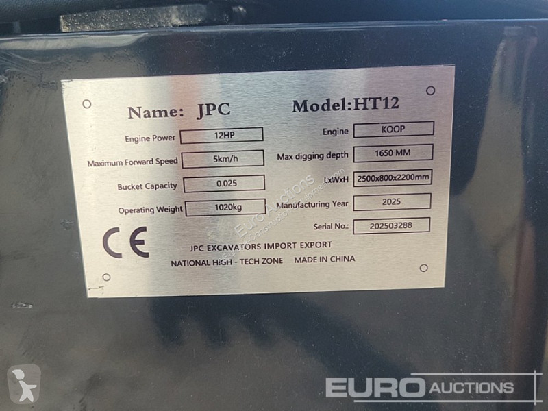 Excavator JPC HT12