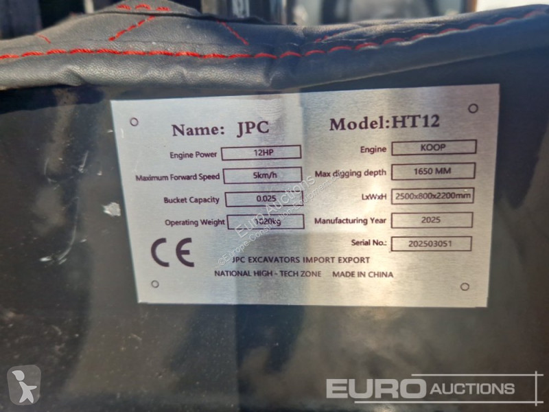 Escavadora JPC HT12