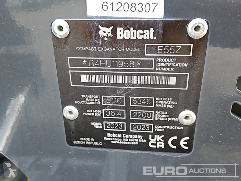 Lopatový nakládač Bobcat E55