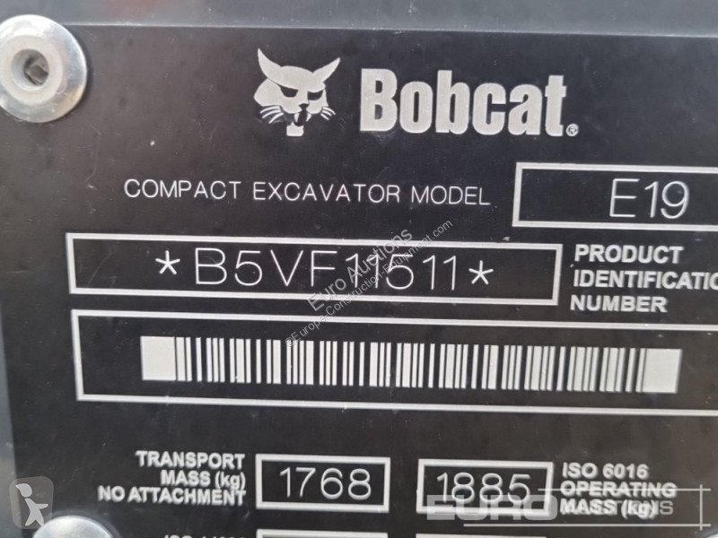 Lopatový nakládač Bobcat E19