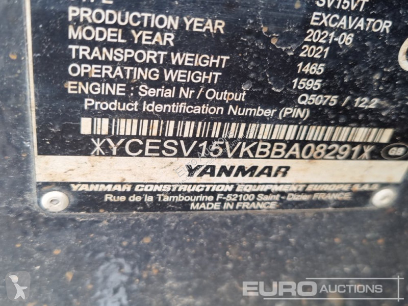 Escavatore Yanmar VT