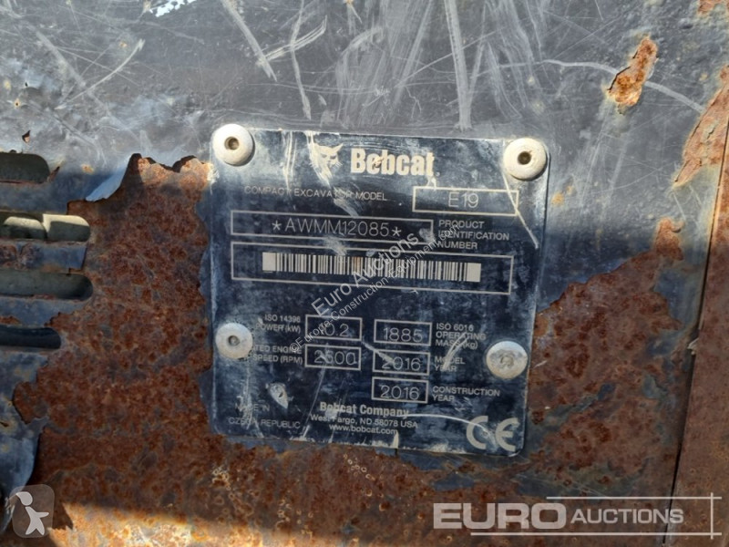Skovl Bobcat E19