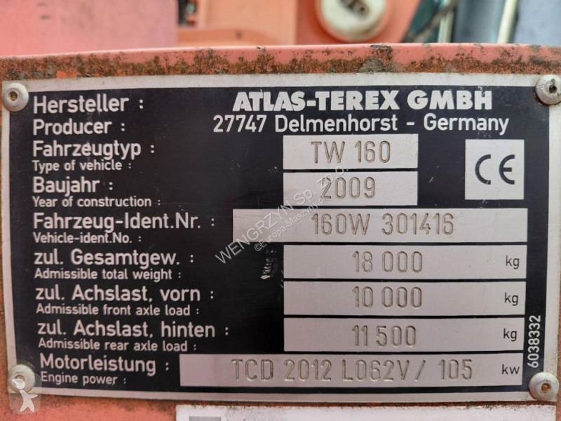 Lopatový nakládač Atlas Terex