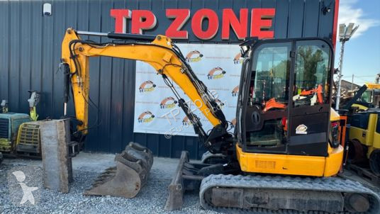 جرافة JCB 55z-1 powertilt à 25 900 € ht
