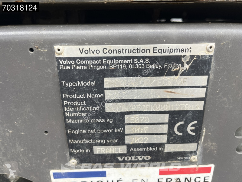 Lopatový nakládač Volvo ECR50 F A/C