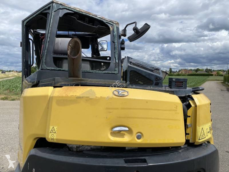 جرافة Yanmar SV 100-2A -1er Main endommagée
