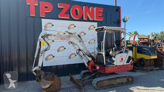 جرافة Takeuchi tb225 voies variables à 23 900 € ht