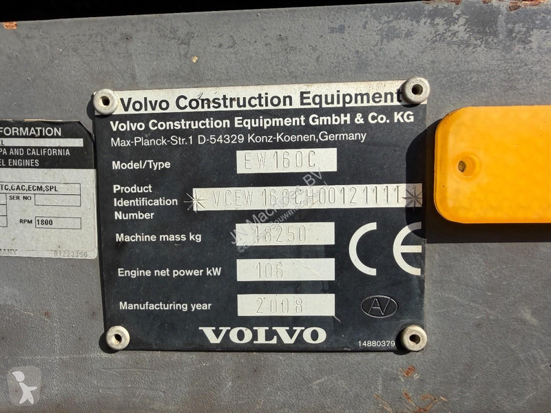 Rýpadlo Volvo ONLY 4319 ORIGINAL HOURS!