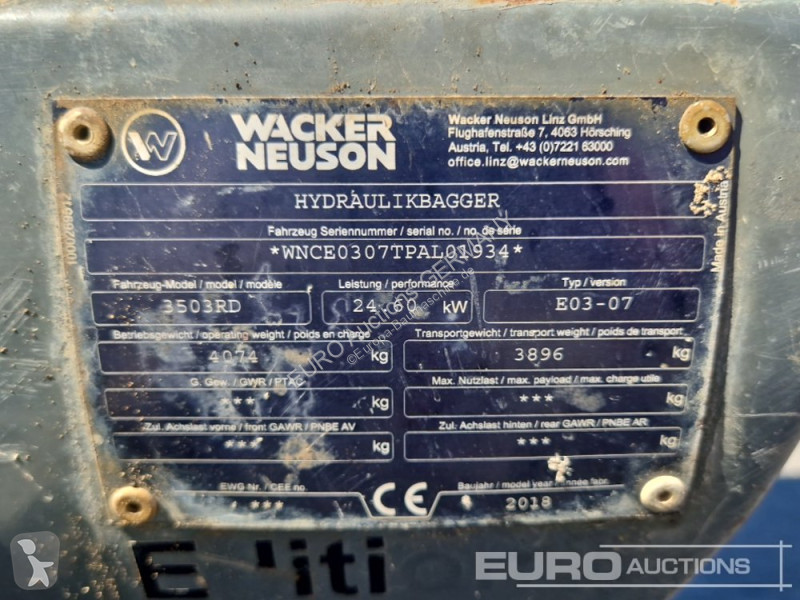 Rýpadlo Wacker Neuson