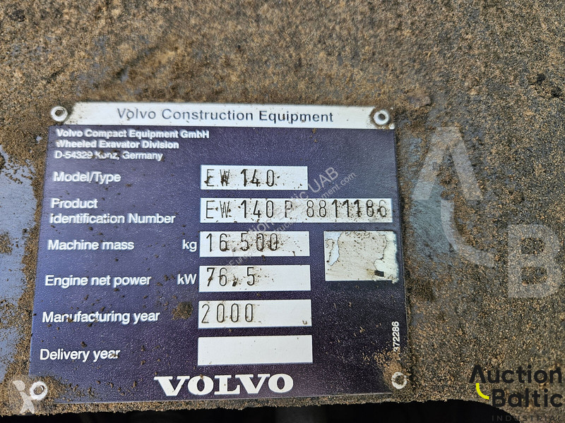 Volvo  excavator