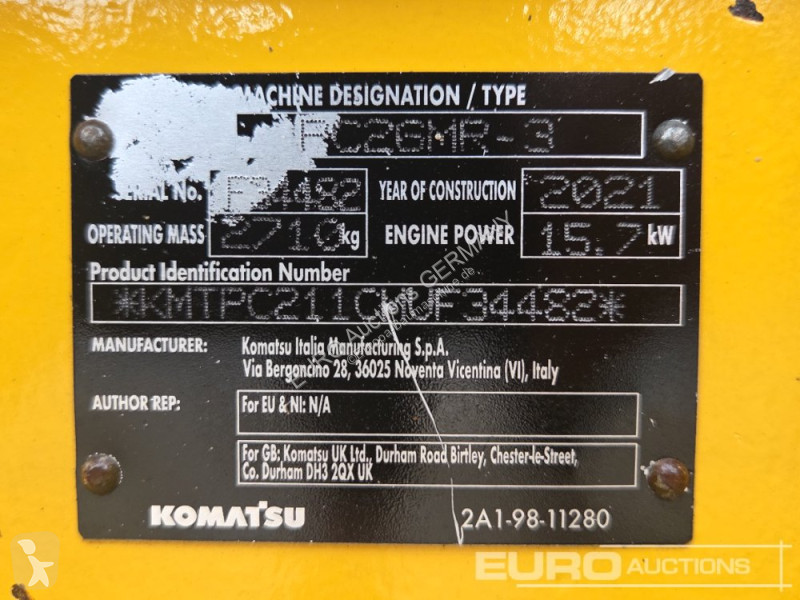 Багер Komatsu
