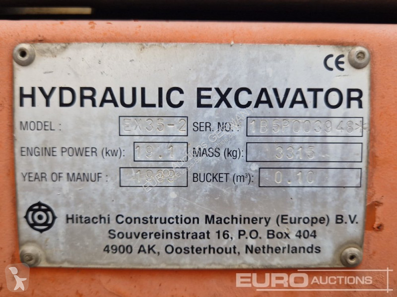 Excavadora Hitachi 2