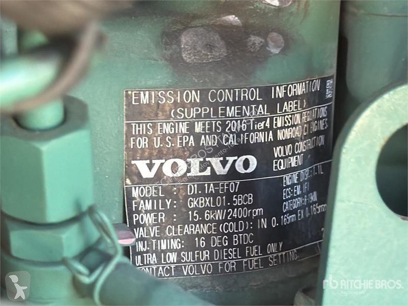 جرافة Volvo ECR25D Mini Excavator