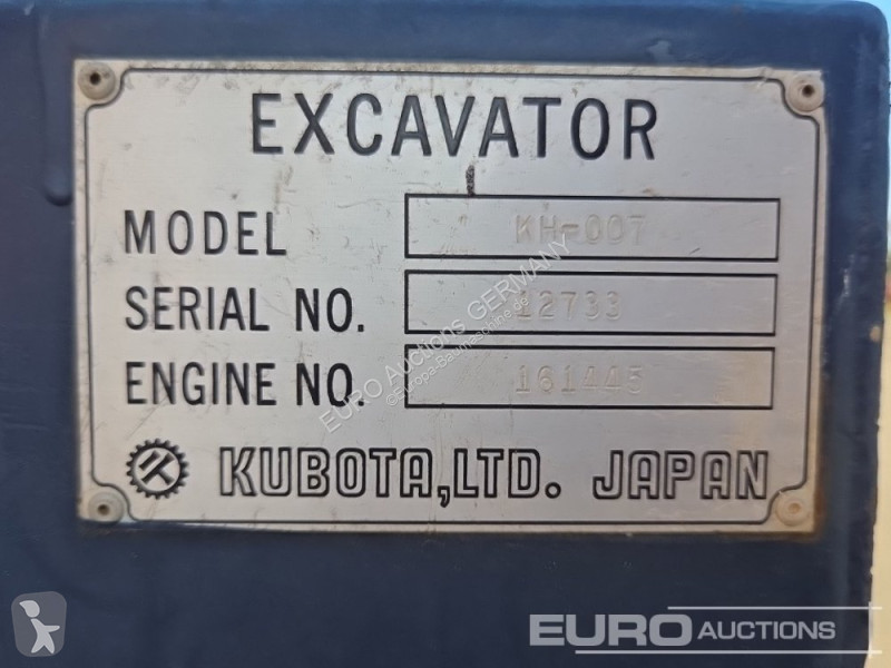 Skovel Kubota KH-007