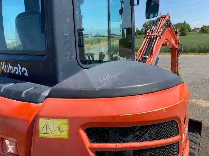 جرافة Kubota U55-4 1er Main/Certificat CE...