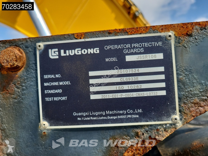 Escavadora LiuGong 933E-DM ( NOT 336 - EC380 -...