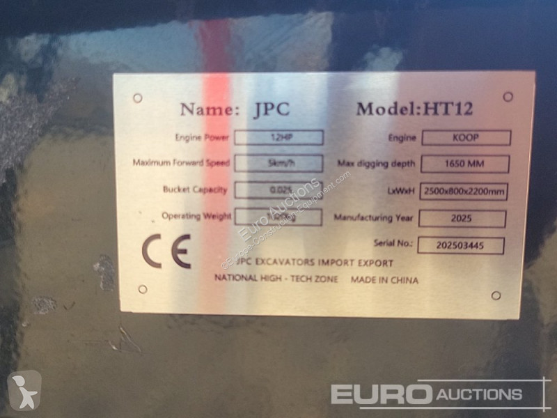Excavator JPC HT12