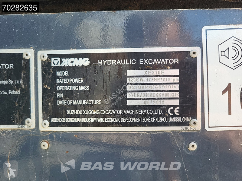 Escavatore XCMG XE210 E XE210 OIL QUICK