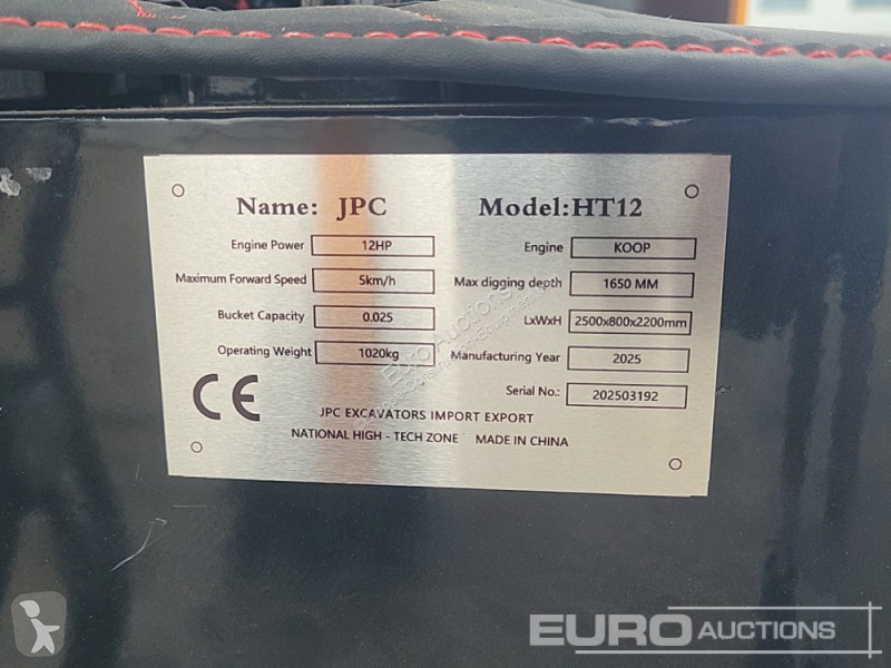 Escavatore JPC HT12
