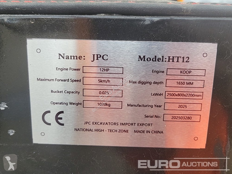 Escavadora JPC HT12