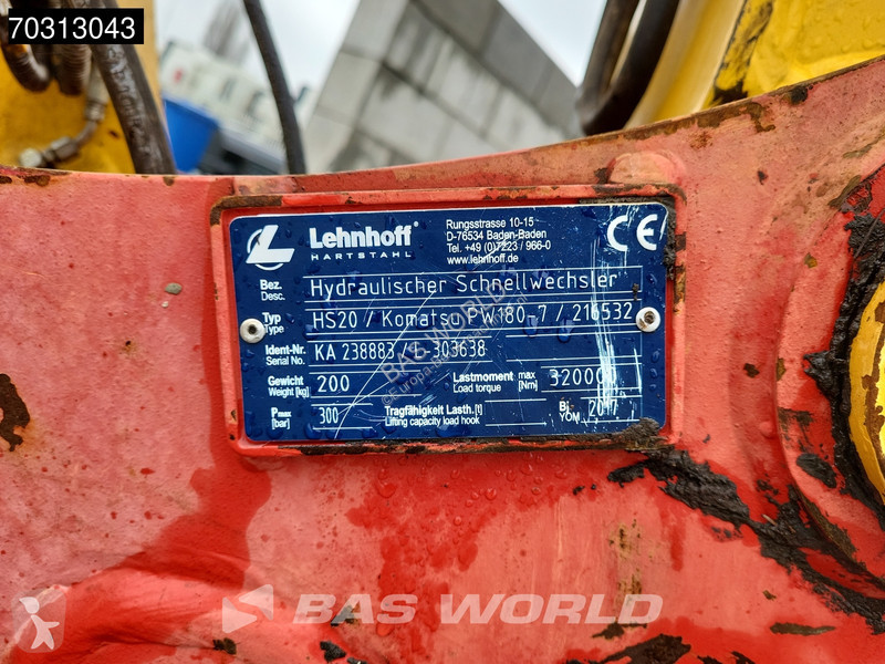 جرافة Komatsu PW180 -7E0
