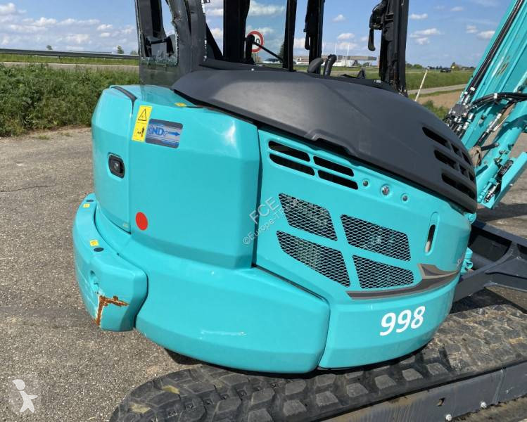 Rýpadlo Kobelco SK58/SRX-7 1er Main endommagée