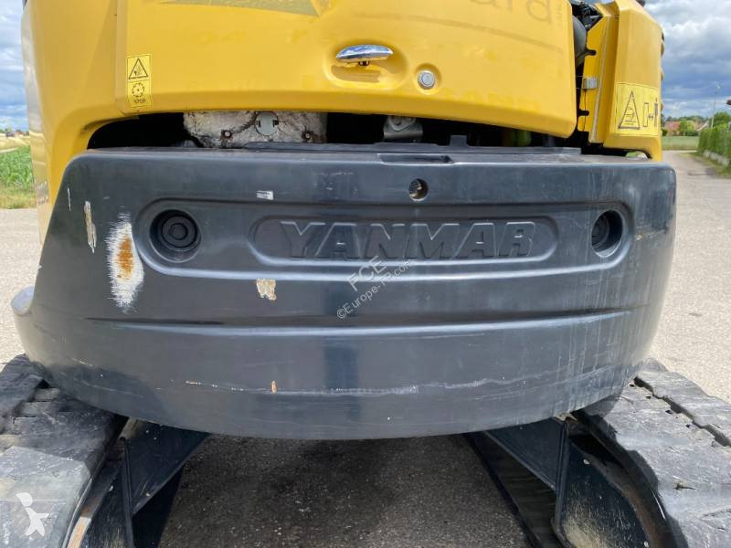 جرافة Yanmar SV 100-2A -1er Main endommagée