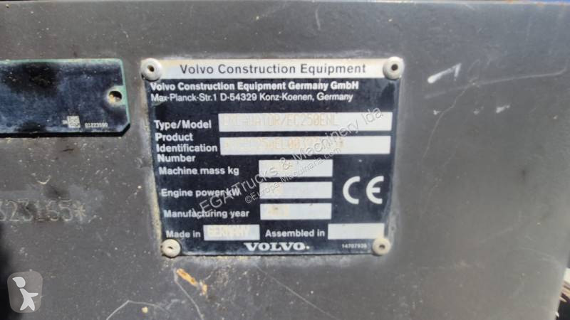Rýpadlo Volvo EC250ENL