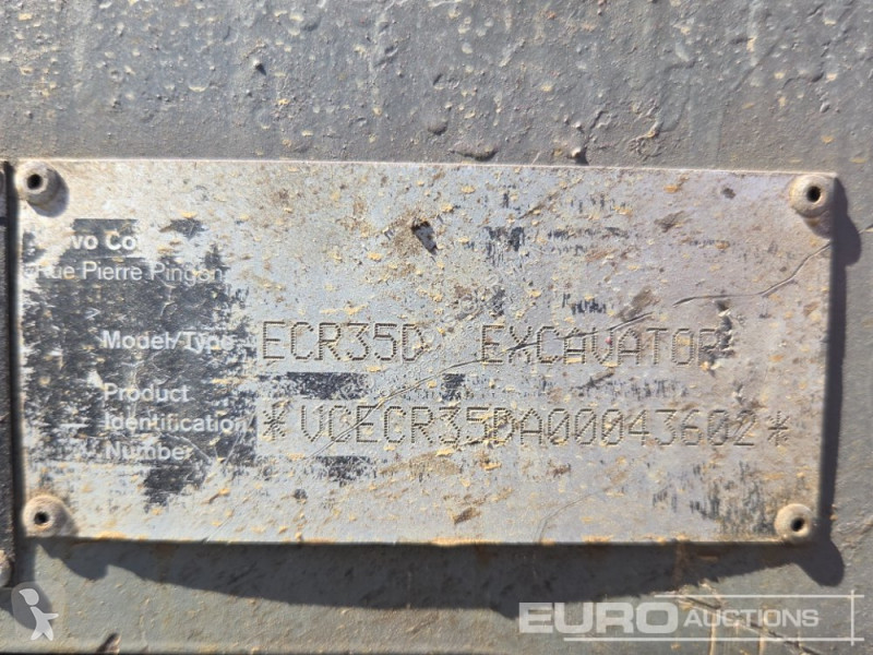 Escavatore Volvo ECR35D