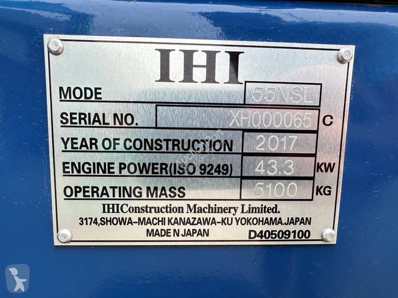 Graafmachine IHI 55NSL