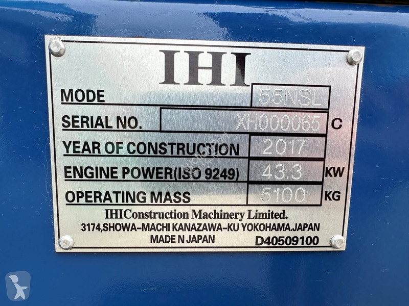 Skovel IHI 55 NSL