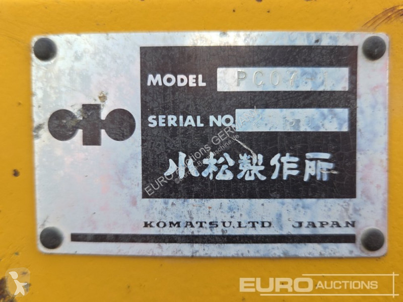 Багер Komatsu PC07-1
